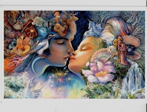 2022 Ukraine Postal Card Magical love, Ukrainian girl woman