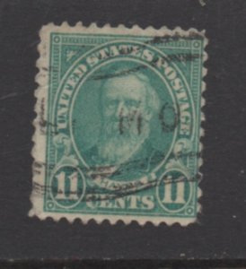 Scott #   692   USED  single