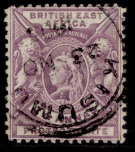 BRITISH EAST AFRICA QV SG73, 7½a mauve, USED. Cat £28.