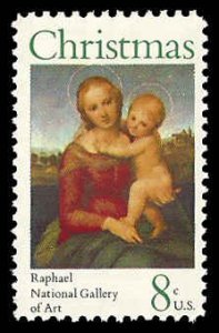 PCBstamps   US  #1507 8c Christmas - Madonna, MNH, (12)