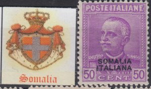 Italy Somalia  n.139 cv 240$  SUPER CENTERED MH*