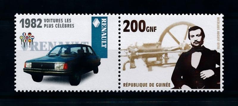 [76893] Guinea 2002 Classic Car 1982 Renault 9  MNH