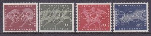 Germany 813-16 MNH 1960 17th Olympic Games Rome Set of 4