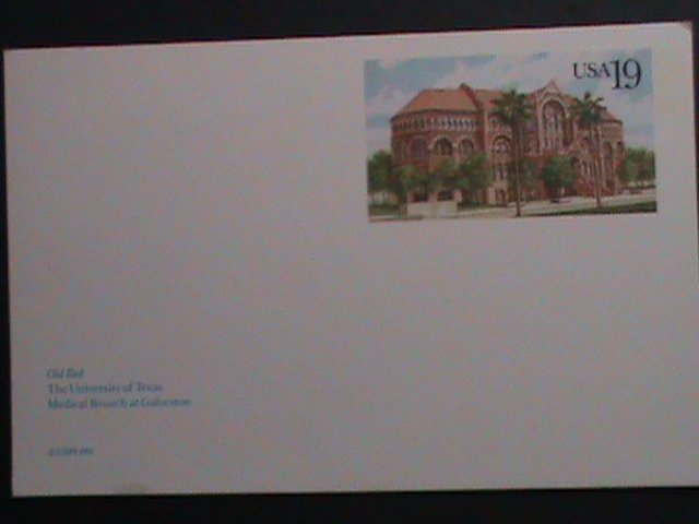 ​UNITED STATES-1991-OLD RED-UNIVERSITY-TEXAS-MEDICAL BRANCH AT GALVESTON-MNH