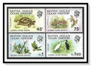 British Indian Ocean Territory #39-42 Aldabra Nature Reserve Set MNH