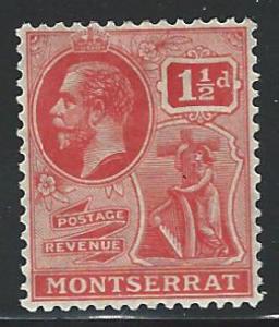 Montserrat  mint hinged  SC  59
