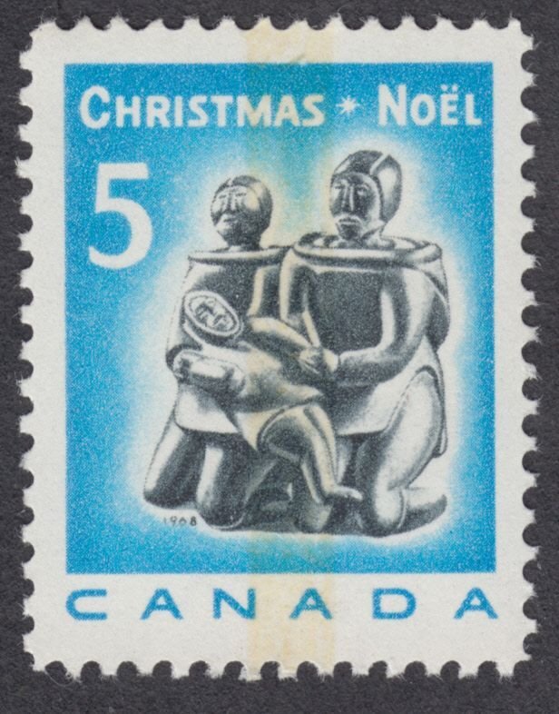 Canada -   #488p Christmas, W1B Tagged  - MNH