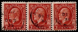 Canada Stamps #192 USED TRIPLE