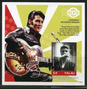 PALAU NEVER BEFORE OFFERED RARE ELVIS  PRESLEY RECORDING SESSION  IMPERF MINT NH 