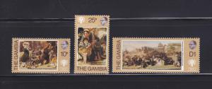 Gambia 391-393 Set MNH IYC (B)