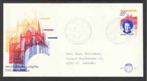 Netherlands 1981 Typed FDC BIN 1496