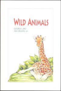 #2705-09 Wild Animals Ceremony Program