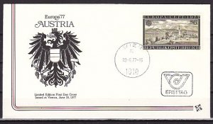 Austria, Scott cat. 1061. Europa-Upper Austria issue. First day cover.