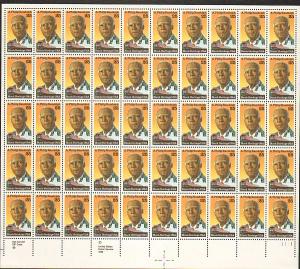 US #2402 Mint Sheet A Philip Randolph black heritage