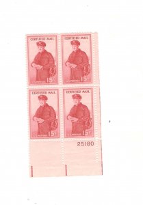 US SCOTT# FA1 PLATE BLOCK OF 4, MNH