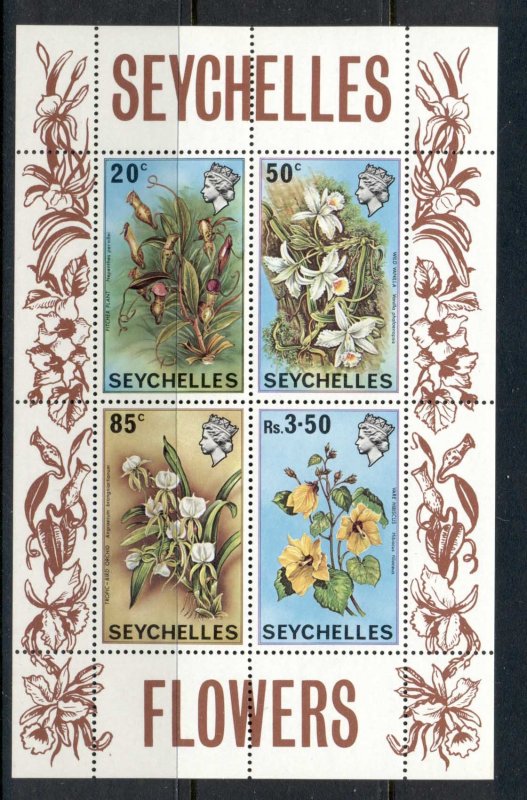 Seychelles 1970 Flowers MS MUH
