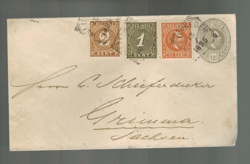 1895 Netherlands Indies Cover to Geimma Holland 