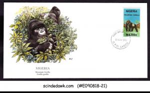 NIGERIA - 1990 MOUNTAIN GORILLA / ANIMALS - FDC