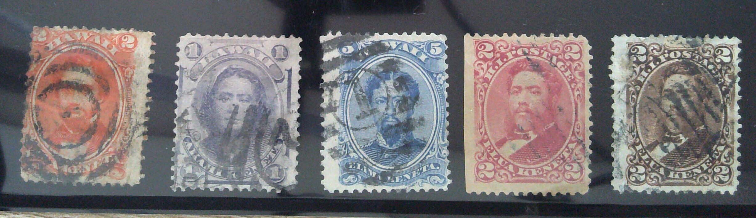 Hawaii Lot Used United States, Revenues Stamp / HipStamp
