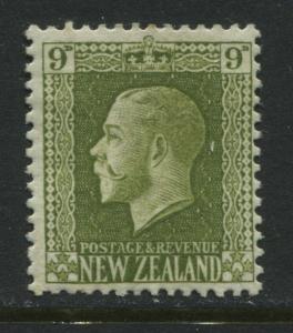 New Zealand KGV 1915 9d mint o.g.