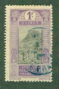 FRENCH GUINEA 96 USED (RL) 2592 CV $2.40 BIN $1.25