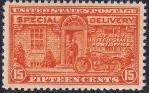 SCOTT  E16  SPECIAL DELIVERY  15¢  SINGLE  MNH  SHERWOOD STAMP