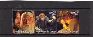 Congo Lord of the Rings  MNH