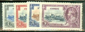 HB: Cyprus 136-9 mint CV $39.75