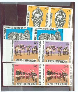 Central African Republic #337-340  Single (Complete Set)