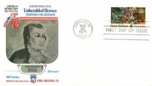 First Day Cover, 10 Cent Contributers to the Cause Stamp