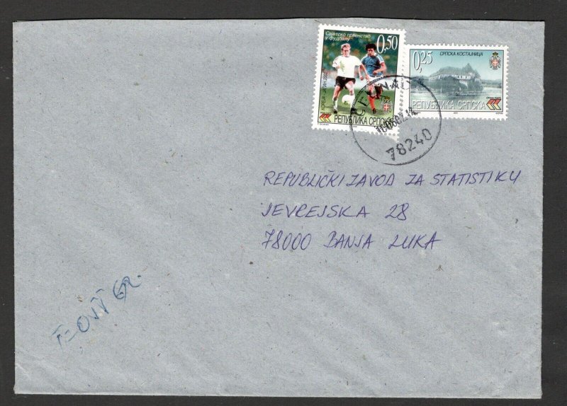 BOSNIA SERBIA-REPUBLIKA SRPSKA - COVER- SPORT - SOCCER - FOOTBALL - 2002.