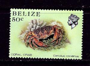 Belize 708 NH 1984 Coral Crab