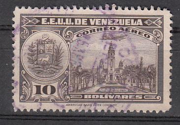 Venezuela SC# C236  1947 10b Pantheon Airmail used