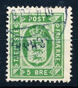 Denmark #O19 Single Used