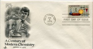 1685  13c Chemistry,  Art Craft First Day Cover