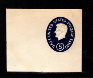 #U544a Lincoln  Die 1 Cut Square - Mint