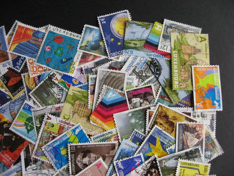 LUXEMBOURG collection 90 different,mostly commemoratives including nice modern!