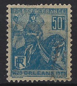 France # 245 Joan of Arc Used