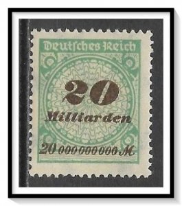 Germany #298 Numeral MNH