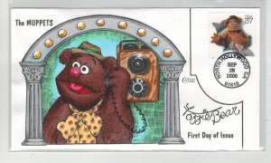 2005 COLLINS HANDPAINTED JIM HENSON & THE MUPPETS FOZZIE BEAR