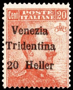 Austria Scott N63 Unused hinged.