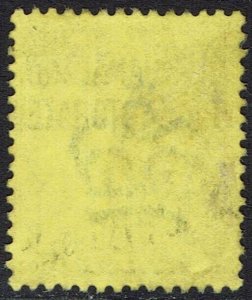 MAFEKING BOER WAR CAPE 1900 QV BECHUANALAND 6D ON 3D OVERPRINTED USED 