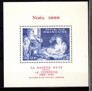 Rwanda souv. sheet 309 mnh