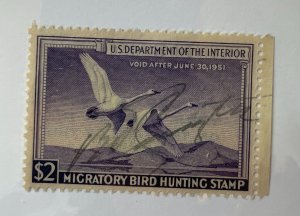 United States, US Sc. #RW17, used