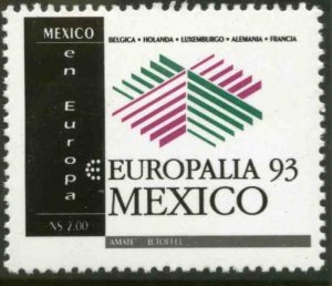 MEXICO 1831, EUROPALIA'93. MINT, NH. VF.