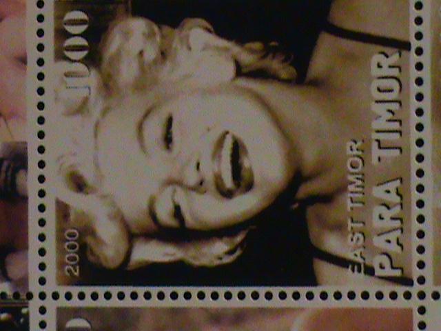 COLORFUL MARILYN MONROE STAMP SHEET
