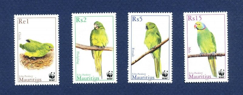 MAURITIUS - Scott 965-969 - FVF MNH - BIRDS - 2003