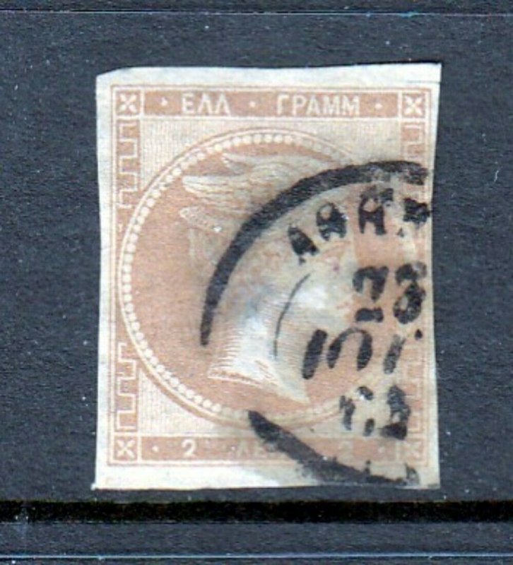 Greece #17  Hermes Head early issue (USED) cv$60.00