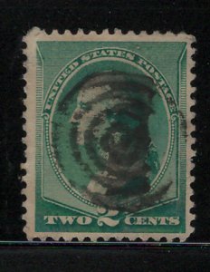 United States Sc 213 1887 2c Washington Used Fancy Cancel