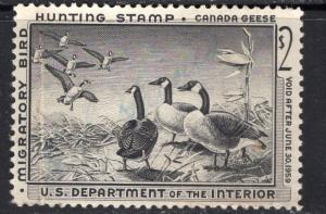 Duck Stamp RW25 used . Please see note.